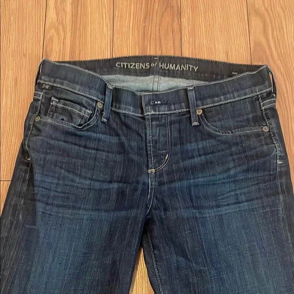 Citizens Of Humanity Blue Boot Cut Jeans - Picture 3 of 8